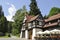 Guard Pavilion of Peles Castle Domain from Sinaia in Romania