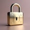 Guarded Assurance: Padlock Icon with Checkmark - Website and Internet Security Cyber Defense Private Protection (3D Render