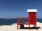 Guardhouse at the beach