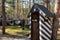 A guardhouse in the military open-air museum. The Coastal Defense Museum in Hel