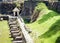 Guardhouse in the yard of Castello Ursino â€“ ancient castle in Catania, Sicily, Southern Italy