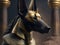 Guardian of the Afterlife: Embrace the Divine Presence of Anubis, the Jackal-headed God, in our Striking Picture