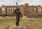 `The Guardian` by Enoch Kelly Haney on the University of Oklahoma Campus in Norman.