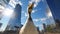 Guardian Goose: Photorealistic Rendering Of A Tall Goose In New York City