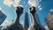 Guardian Ostriches Unreal Engine 5\\\'s Surrealistic Portraits Of New York City