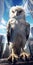 Guardian Of The Twin Towers: Unreal Engine\\\'s Realistic White Eagle