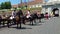 Guards changing ceremony, Alba Iulia, Romania