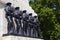 Guards Memorial at Horse Guards Parade in London