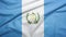 Guatemala flag with fabric texture