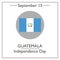 Guatemala Independence Day, September 15