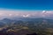 Guatemala Landscape with Mountain. Next to Pacaya Volcano. Lava on the ground.