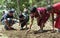 Guatemalan Indian women learn to grow vegetables