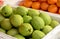 Guava fruits for sale at the local market