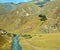 Gudauri landscape of The Greater Caucasus Mountain Range