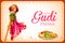 Gudi Padwa Lunar New Year celebration in Maharashtra of India