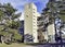 GUELPH, ONTARIO, CANADA - MARCH 15, 2016: View of Guelph University campus buildings with a blend of modern and traditional