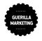 Guerilla marketing stamp