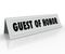 Guest of Honor Name Tent Card Speaker Welcome Dignitary Place Ho