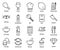 Guest House and Lodge Vector Icons Set that can be easily modified or edit Guest House and Lodge Vector Icons Set that can be eas