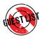 Guest List rubber stamp