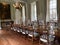 Guests room inside Holyrood Palace the official residence of the British monarch in Scotland, Queen Elizabeth II.