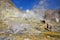 Guided tourist tour into the crater of Whakaari, White Island volcano