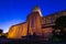 Guildford Cathedral at night Surrey England