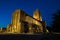 Guildford Cathedral at night Surrey England