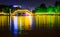 GUILIN, CHINA - SEPTEMBER 22, 2016: Huizhou Jiuqu bridge on the