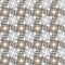 Guilloche vector seamless micro pattern. Grey background with thin lines and optical blending