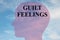 Guilt Feelings - mental concept