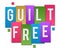 Guilt Free Colorful Stripes Square