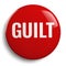 Guilt Red Symbol Icon Isolated