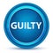 Guilty Eyeball Blue Round Button