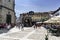 Guimaraes, Braga, Portugal. August 14, 2017: small Gothic-style temple from the 14th century in the center of the town that commem