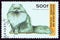 GUINEA - CIRCA 1996: A stamp printed in Guinea from the `Cats` issue shows  Blue Persian cat, circa 1996.