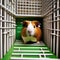 A guinea pig navigating a maze of smartphone apps with its nose and paws2