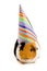 Guinea pig wearing party hat