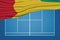 Guinea Wavy Flag Tennis Court