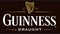 Guinness Logo on white background editorial illustrative
