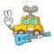 With guitar cartoon clockwork toy car for gift
