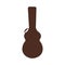 guitar case. Vector illustration decorative design