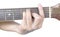 Guitar chords: F major