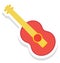 guitar, frets Vector Icon that can be easily modified or edit
