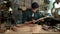 Guitar Luthier Ensures Back and Body Match in Mold