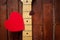 Guitar neck with red heart
