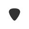 Guitar pick icon in simple design. Vector illustration