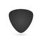 Guitar pick icon, vector illustration isolated on white background.