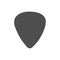 Guitar pickup icon on a white background. Vector illustration