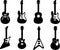 Guitar Silhouettes